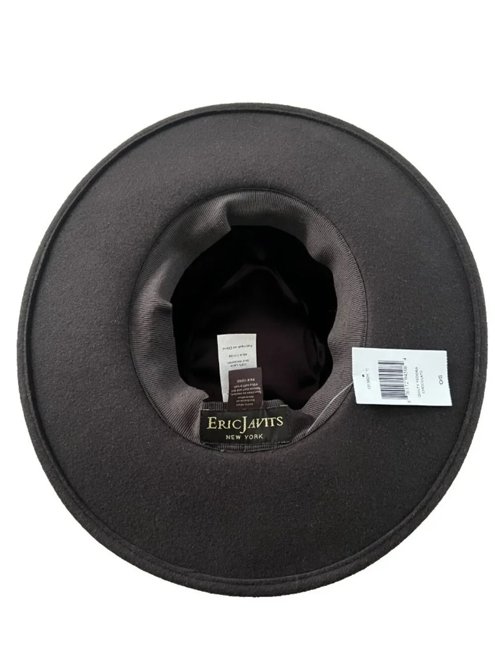 Eric Javits New York Quilty Fedora Hat Chocolate ( O/S )